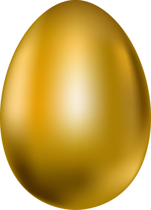 golden easter egg